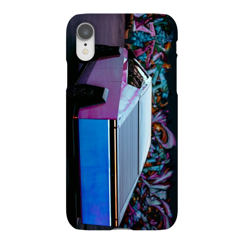 Multicolor Wrapped Tesla Cybertruck Back Alley - Phone Cases