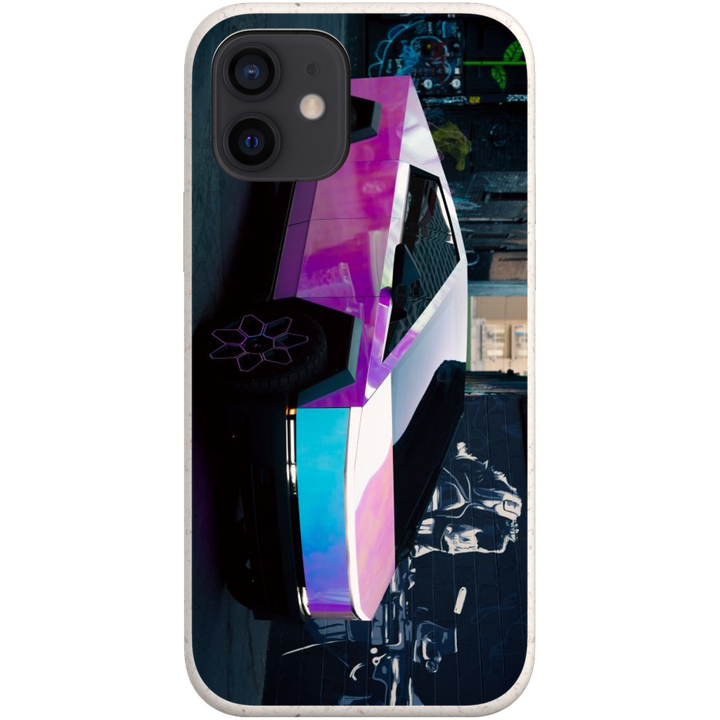 Multicolor Wrapped Tesla Cybertruck - Phone Cases