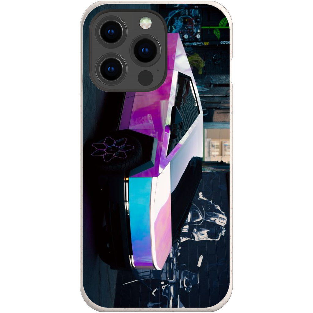 Multicolor Wrapped Tesla Cybertruck - Phone Cases