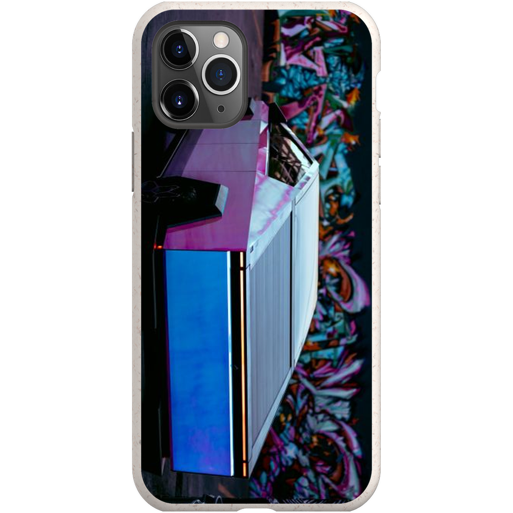 Multicolor Wrapped Tesla Cybertruck Back Alley - Phone Cases