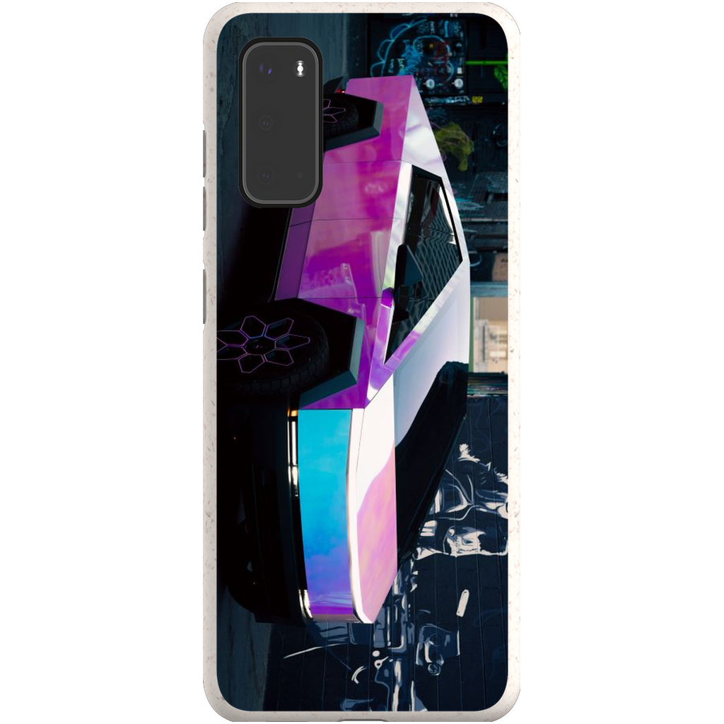 Multicolor Wrapped Tesla Cybertruck - Phone Cases