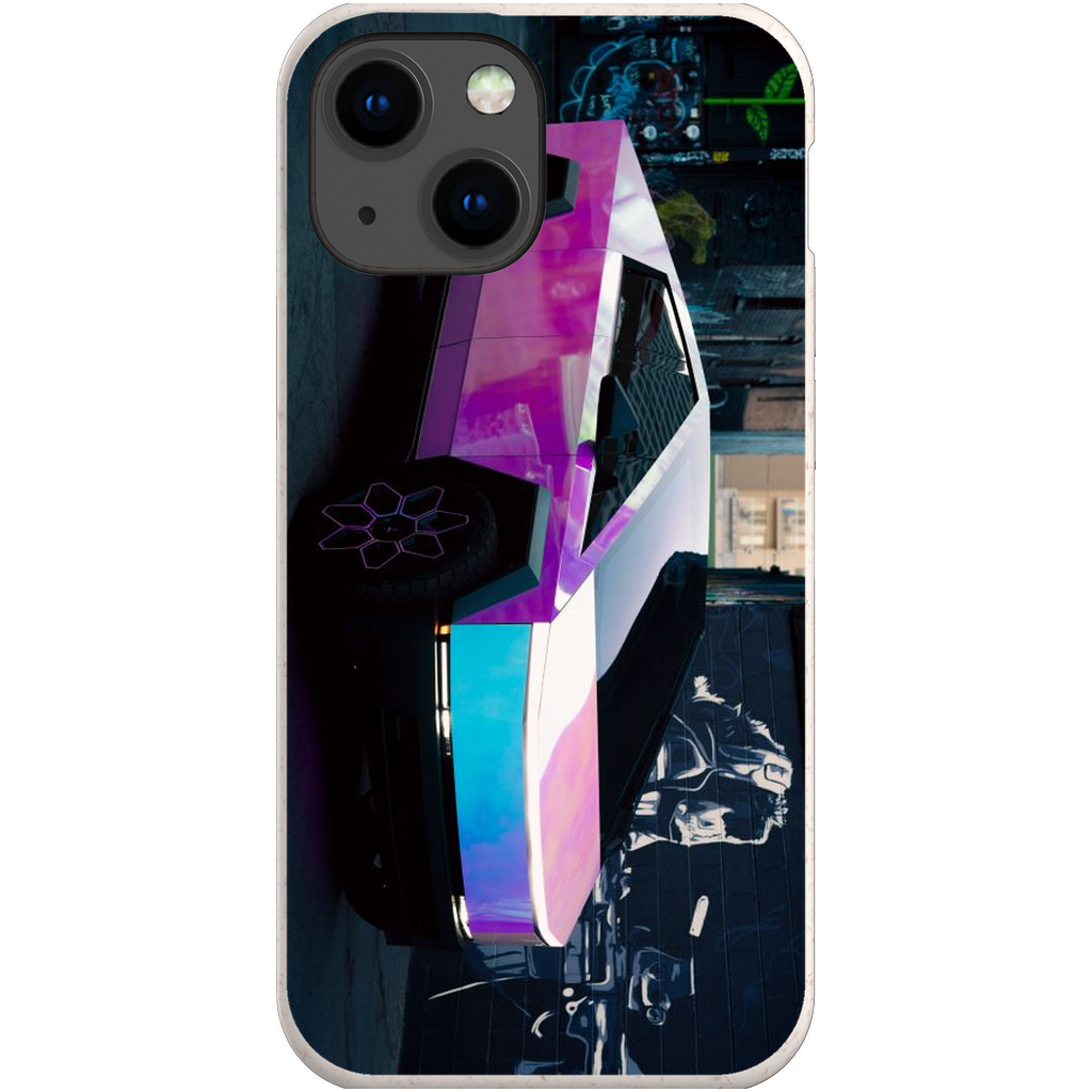 Multicolor Wrapped Tesla Cybertruck - Phone Cases