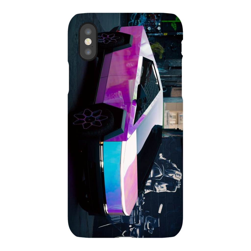 Multicolor Wrapped Tesla Cybertruck - Phone Cases