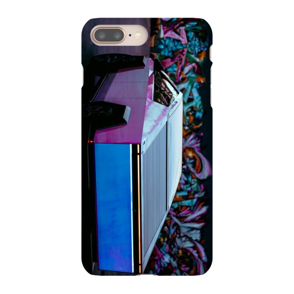 Multicolor Wrapped Tesla Cybertruck Back Alley - Phone Cases