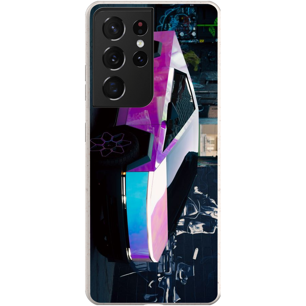 Multicolor Wrapped Tesla Cybertruck - Phone Cases