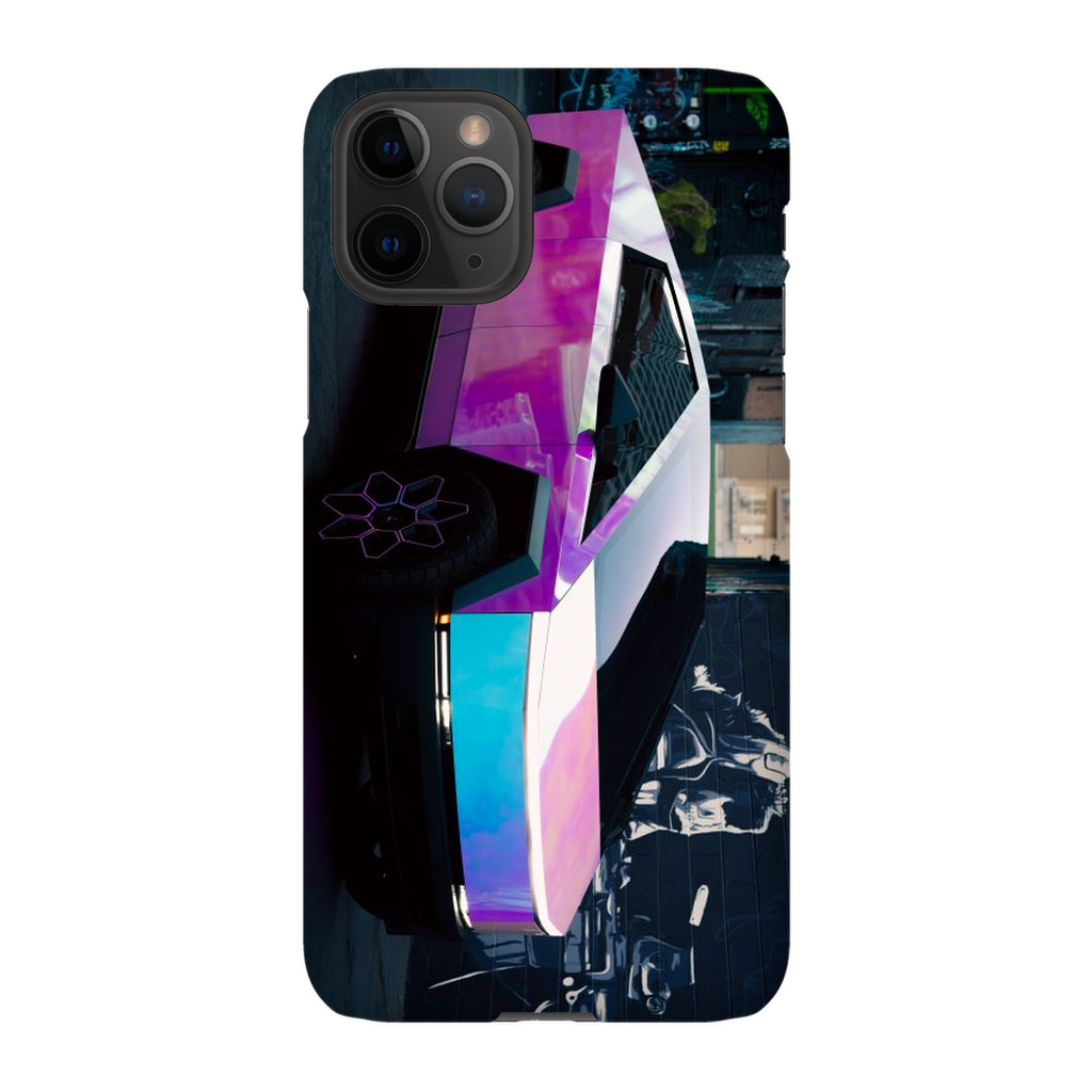 Multicolor Wrapped Tesla Cybertruck - Phone Cases